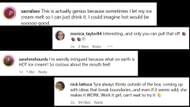 Netizens' reaction to Tyra Banks' hot ice cream (Image via Instagram/@smizeanddream)